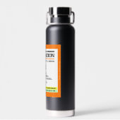 Funny Prescription Stärke Trinkflasche (Rückseite)