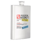 Funny Prescription Whiskey Flachmann (Rechts)