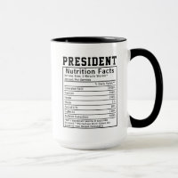 Funny President Nutrition Fakten Mitarbeiter Mitar