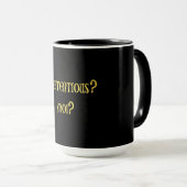 Funny Pretently Joke Tasse (VorderseiteRechts)