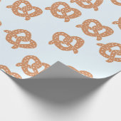 Funny Pretzel Wrapping Paper Geschenkpapier (Ecke)