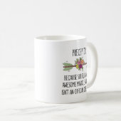 Funny Prezeptor Gift Idee Kaffeetasse (VorderseiteRechts)
