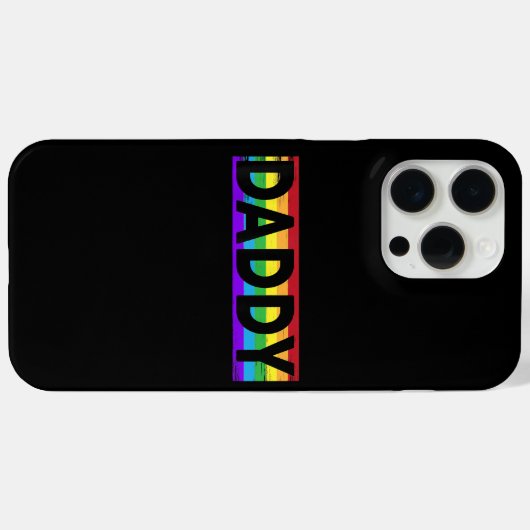 Funny Pride Daddy - Proud Gay Lesbian LGBT Geschen Case-Mate iPhone Hülle (Rückseite (Horizontal))