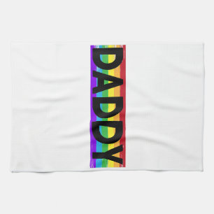 Funny Pride Daddy - Proud Gay Lesbian LGBT Geschen Geschirrtuch
