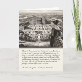Funny Pride und Prejudice Jane Austen Card Karte