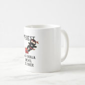 Funny Priest Geschenk AKA Ninja Devil Crusher Kaffeetasse (VorderseiteRechts)