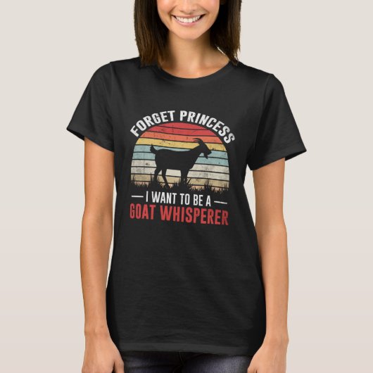 Funny Princess Goat Whisperer Tee Vintage Farmer R (Vorderseite)