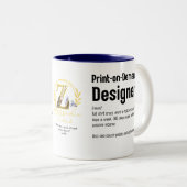 Funny Print on Demand Dictionary Definition LeahG Zweifarbige Tasse (VorderseiteRechts)