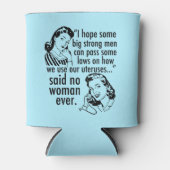 Funny Pro Choice Retro feministischer politischer  Dosenkühler (Vorderseite)