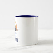 Funny Pro Choice Retro feministischer politischer  Zweifarbige Tasse (Mittel)