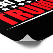 Funny Pro Trump macht Garbage wieder großartig Poster (Ecke)