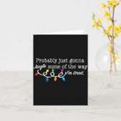 Funny Probably Just Gonna Jingle Some Of The Way I Karte (Gelbe Blume)