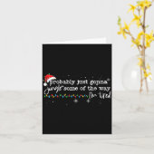 Funny Probably Just Gonna Jingle Some Of The Way I Karte (Gelbe Blume)