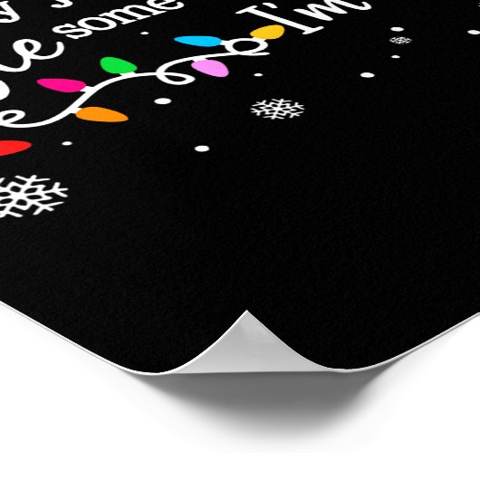 Funny Probably Just Gonna Jingle Some Of The Way I Poster (Ecke)