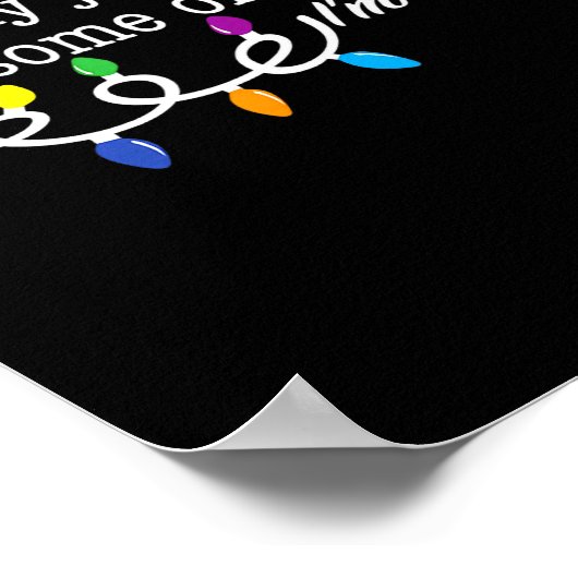 Funny Probably Just Gonna Jingle Some Of The Way I Poster (Ecke)