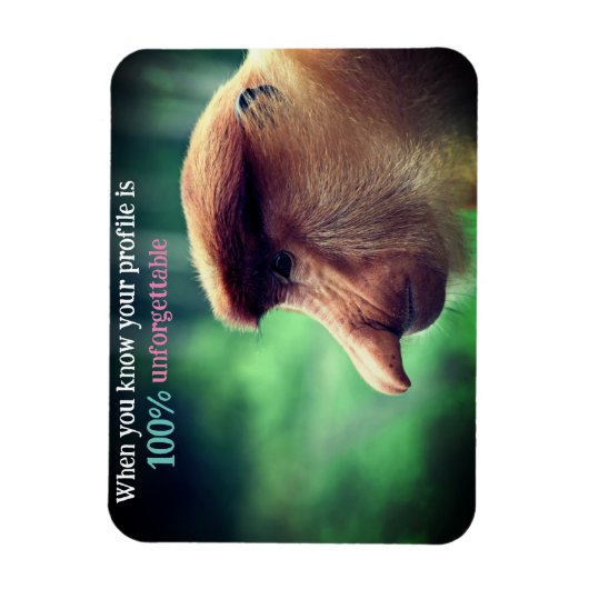 Funny Proboscis Magnet (Vertikal)