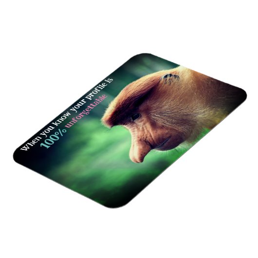 Funny Proboscis Magnet (Linke Seite)