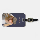 Funny Proboscis Monkey Golf Lovers Gepäckanhänger (Vorderseite horizontal)