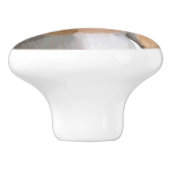 Funny Proboscis Monkey Golfer Keramikknauf (Seitenansicht)