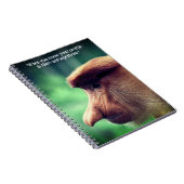 Funny Proboscis Notizblock (Rechte Seite)