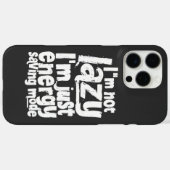 Funny Procrastination Zitat Case-Mate iPhone Hülle (Rückseite (Horizontal))