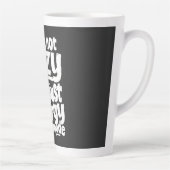 Funny Procrastination Zitat Milchtasse (Rechts)