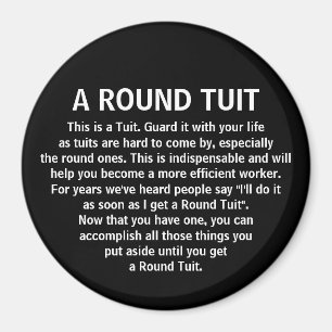 Funny Procrastinator Office CoWorker-Spaß Magnet