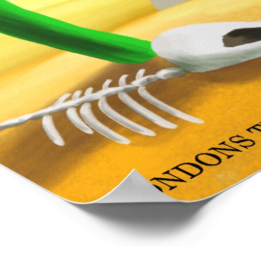 Funny Proctology GPS Poster (Ecke)