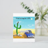 Funny Proctology Postkarte (Stehend Vorderseite)