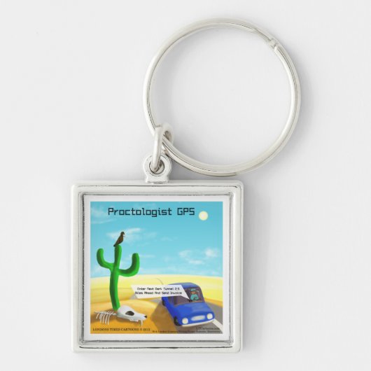 Funny Proctology Schlüsselanhänger (Vorne)