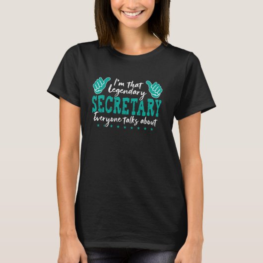Funny Profession Zitat Legendary Scientist T-Shirt (Vorderseite)