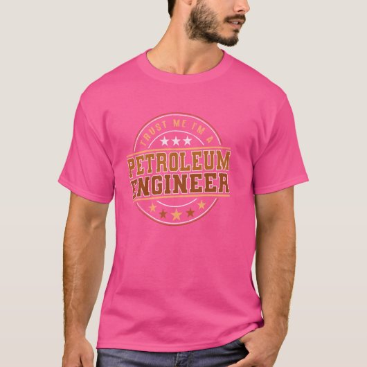 Funny Professionate im Ölingenieur T-Shirt (Vorderseite)