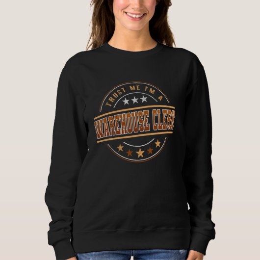 Funny Professionelle Quote im Lager Sweatshirt (Vorderseite)