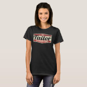 Funny Professionelle Quote Vintag Tailor T-Shirt (Vorne ganz)