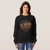 Funny Professionelle Zitat im Zivilen Engineering  Sweatshirt (Vorne ganz)