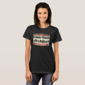 Funny Professionnate Vintage Computernetzwerk Ar T-Shirt (Vorne ganz)