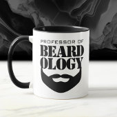 Funny Professor für Beardologie Tasse