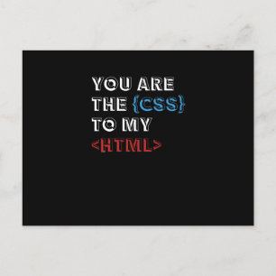 Funny Program Codes Kaskadieren Style Sheet Feiertagspostkarte