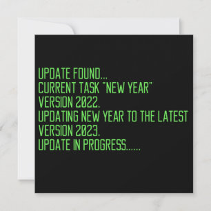 funny programing 2023 new year saying einladung