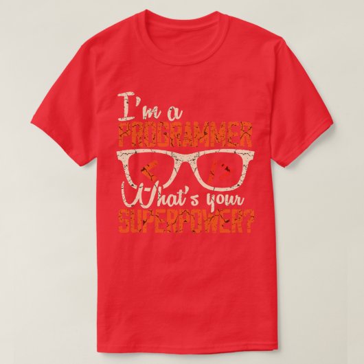Funny Programmer 1 T-Shirt (Design vorne)
