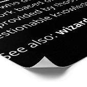 Funny Programmer Code Developer Definition Poster (Ecke)