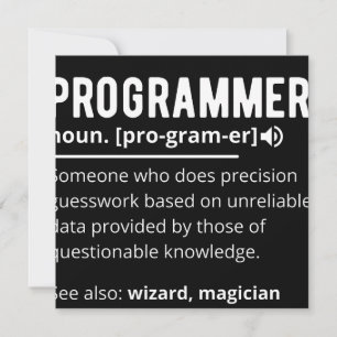 Funny Programmer Code Developer Definition Save The Date