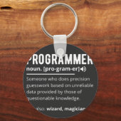 Funny Programmer Code Developer Definition Schlüsselanhänger (Vorderseite)