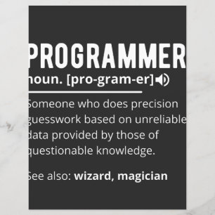 Funny Programmer Code Developer Meaning Definition