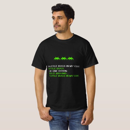 Funny Programmer Coding Debugger Hacker Computer S T-Shirt (Vorne ganz)