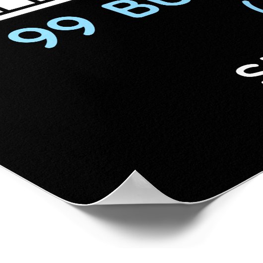 Funny Programmer Coding Poster (Ecke)