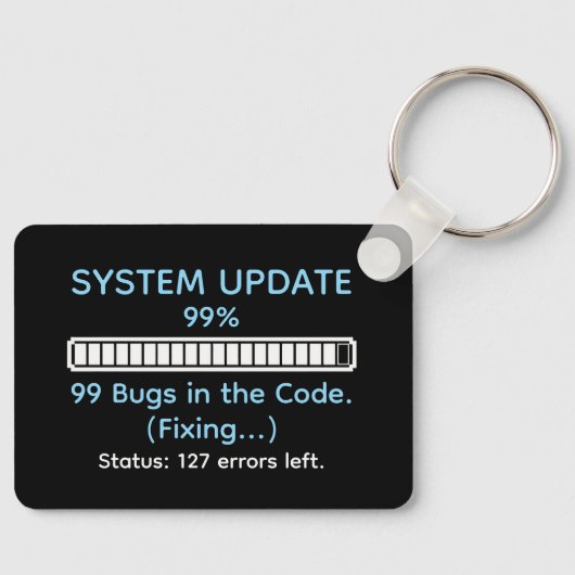Funny Programmer Coding Schlüsselanhänger (Vorderseite)