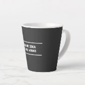 Funny Programmer Debugging Humor Milchtasse (Rechte Ecke)