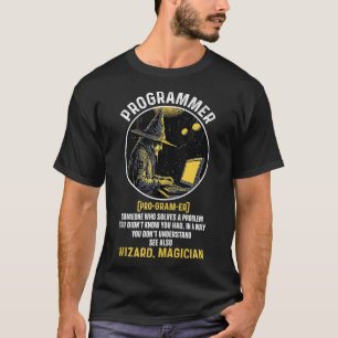 Funny Programmer Definition Informatik und C T-Shirt