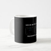 Funny Programmer Geschenk für Coding Geek Kaffeetasse (Vorderseite Links)